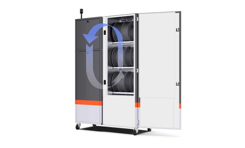 BigRep lanza su cabina para manutenci�n de filamentos 3d SHIELD