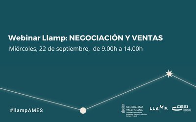 Webinar Llamp Ames y Aceleraci�n 3I: NEGOCIACI�N Y VENTAS