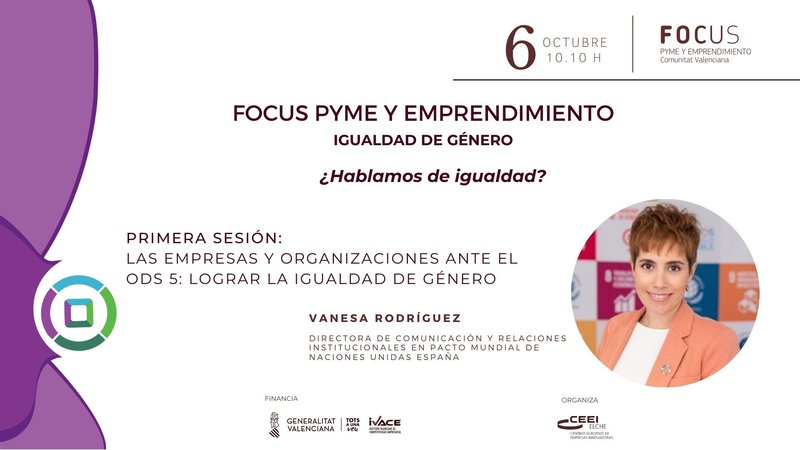 La empresas y organizaciones ante el ODS 5:  lograr la igualdad de g�nero