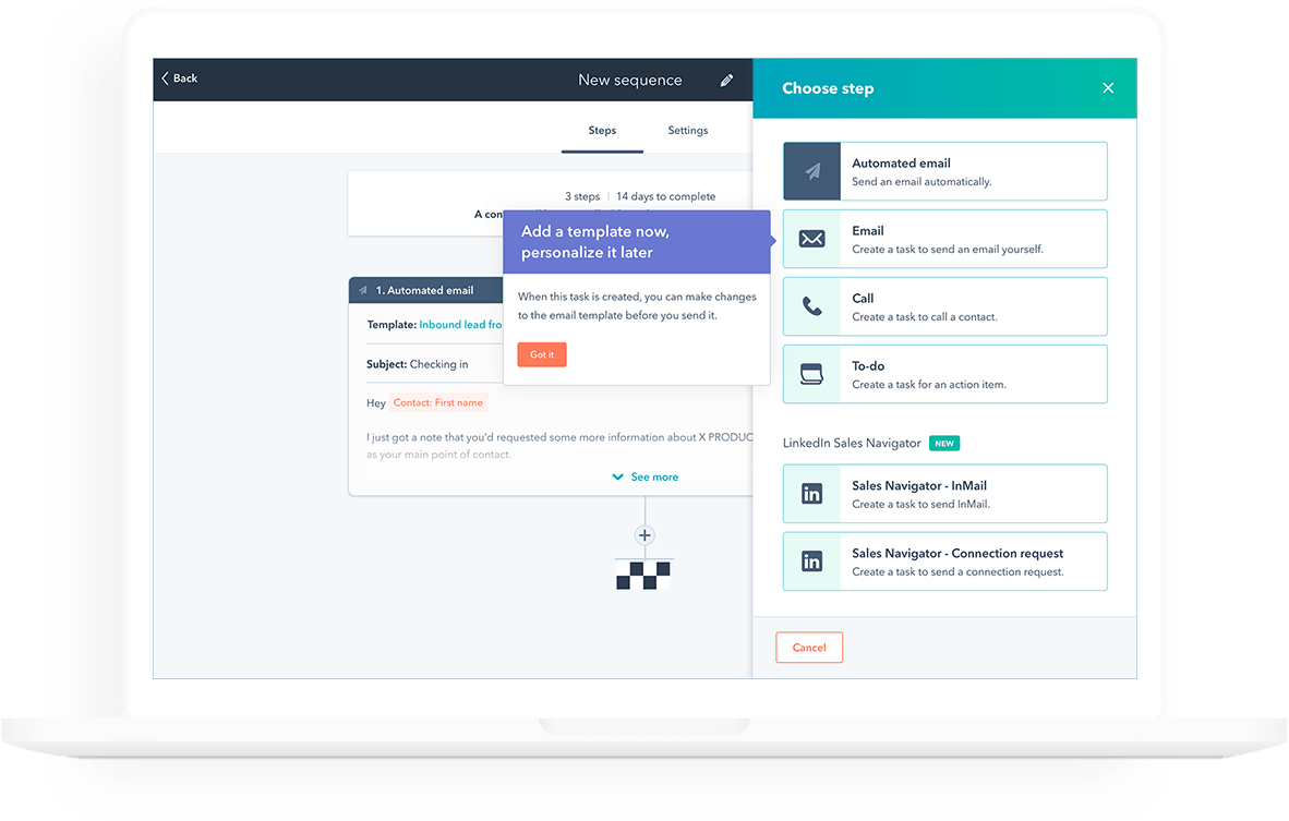 Novedades de producto que present� HubSpot en 2021