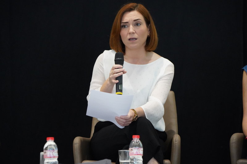 Palma Egido en la sesi�n 'Innovaci�n y transformaci�n empresarial'[;;;][;;;]