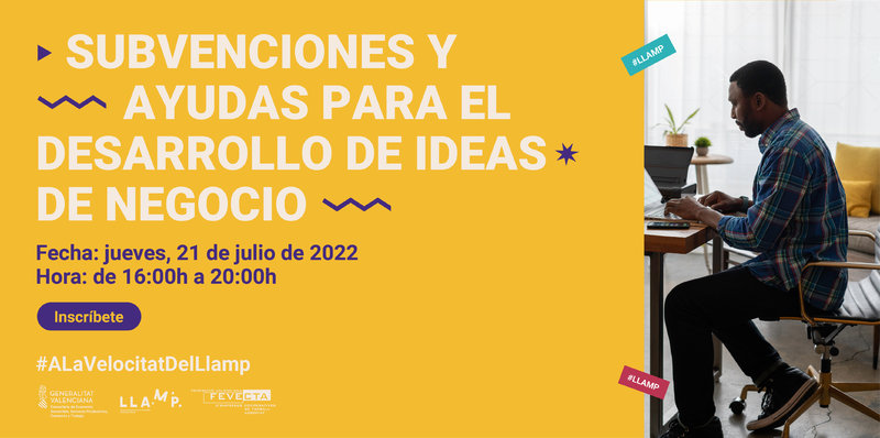 Curso Llamp AMES y Aceleraci�n 3i: Ayudas y subvenciones para el desarrollo de ideas de negocio
