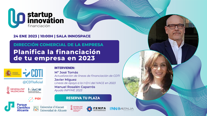 Planifica la financiaci�n de tu empresa en 2023 en agenda