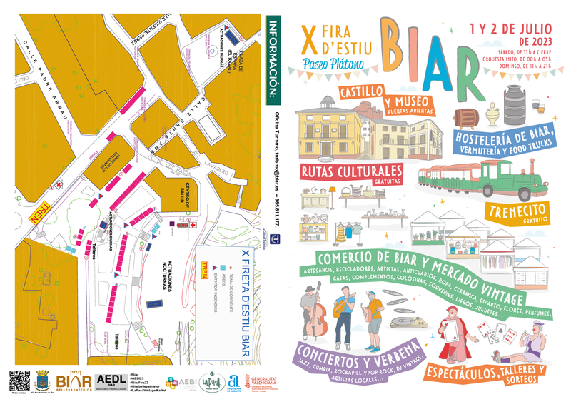 Biar recibe el verano con la X Fira d�Estiu, 1 y 2 de julio