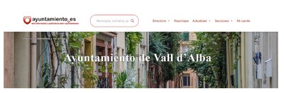 AYUNTAMIENTO DE VALL D'ALBA