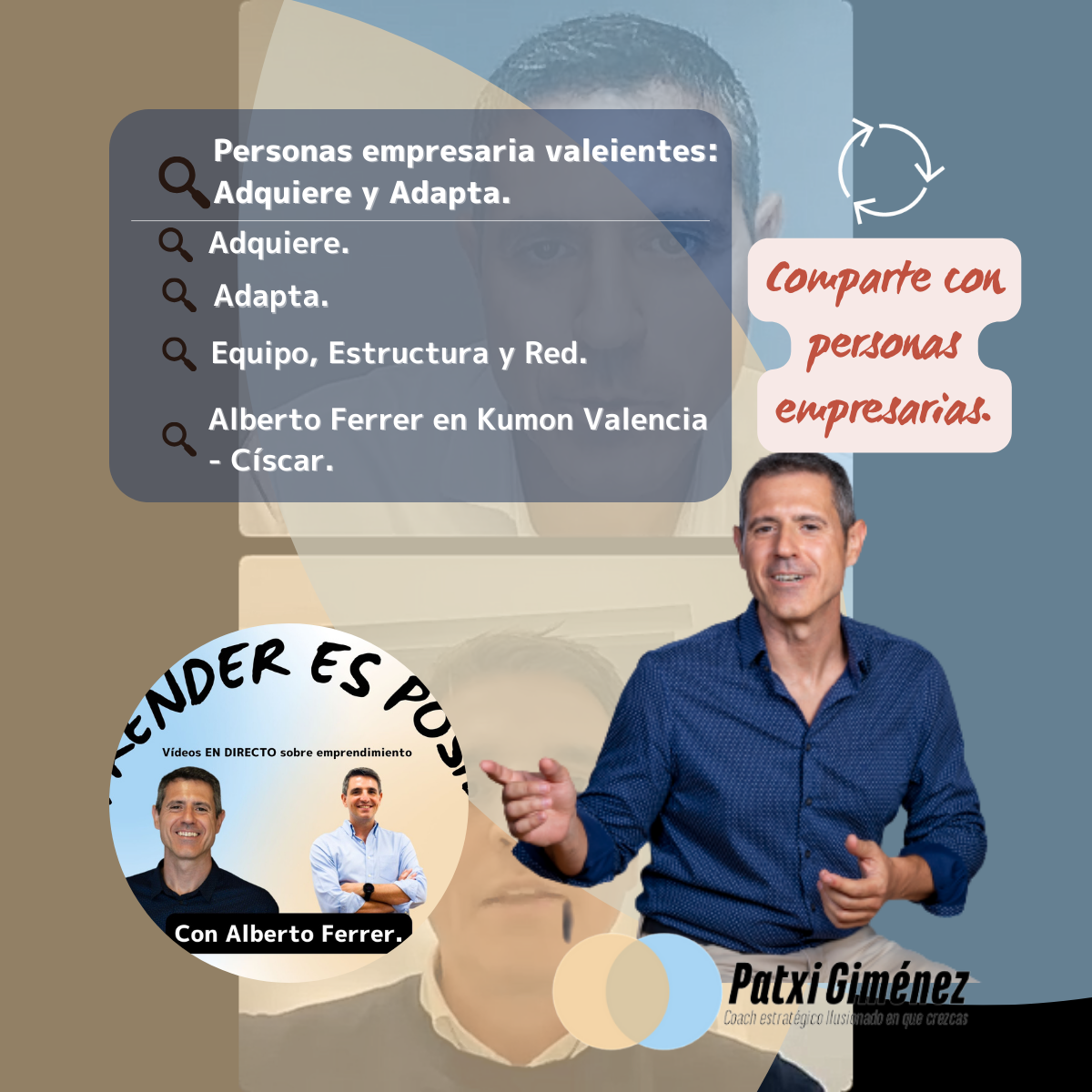 Personas empresarias Valientes: Adquiere y Adapta.