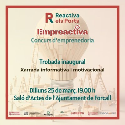 Sessi� informativa: Concurs per a emprenedors Empreactiva