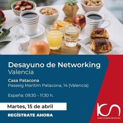 Desayuno Networking Valencia - 15 de abril