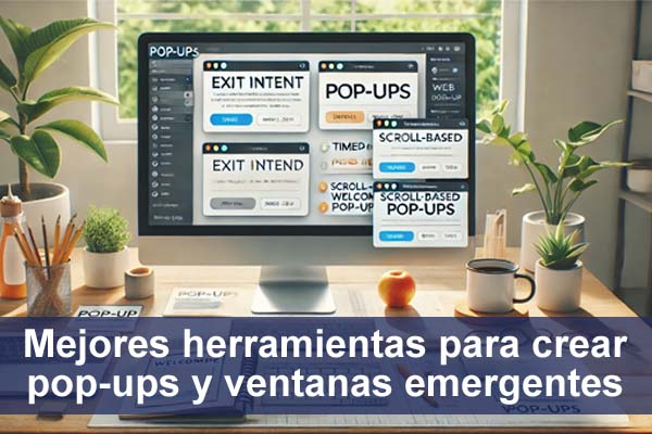 Mejores herramientas para crear pop-ups y ventanas emergentes efectivas
