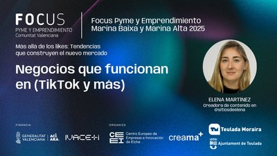 Presentaci�n "Negocios que funcionan en Tik Tok" (@sitiosdeelena)