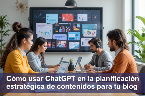 ChatGPT. Tu aliado para planificar contenido en minutos