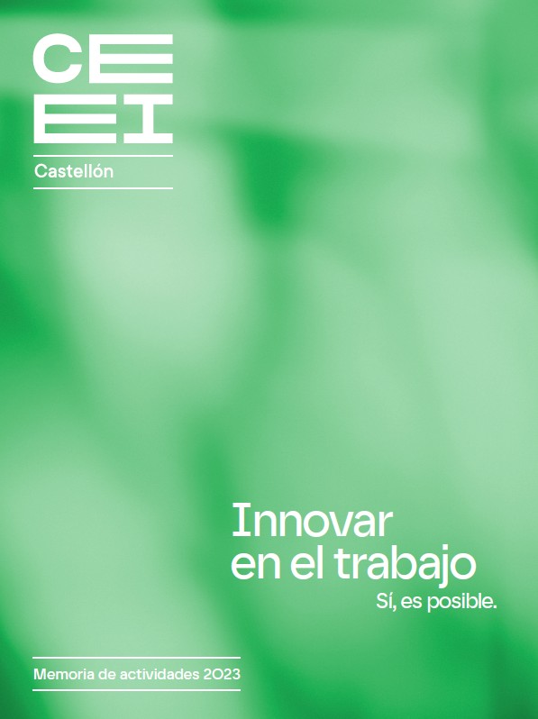Portada Memoria de actividades CEEI Castell�n  2023