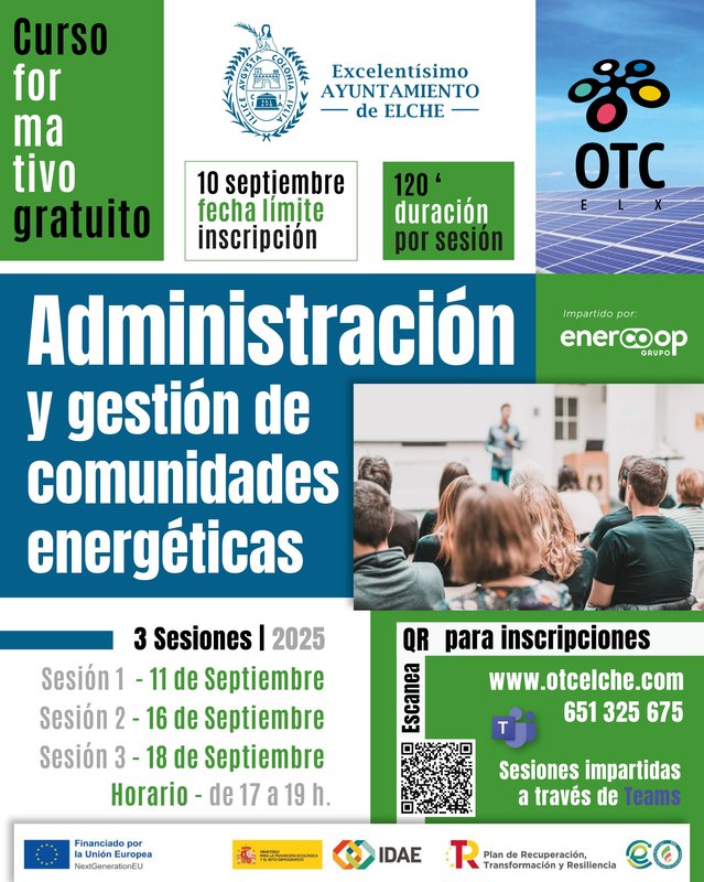 Cartel Comunidades energ�ticas