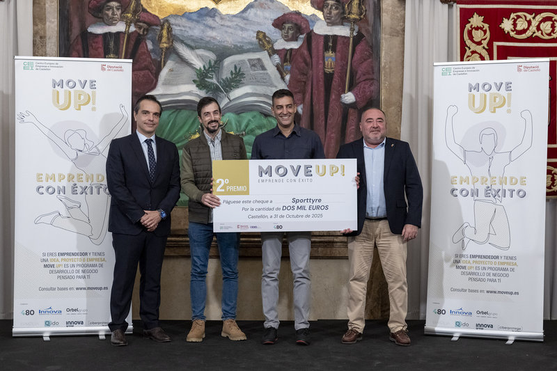 Segundo premio Move Up! 2025 para SportTyre