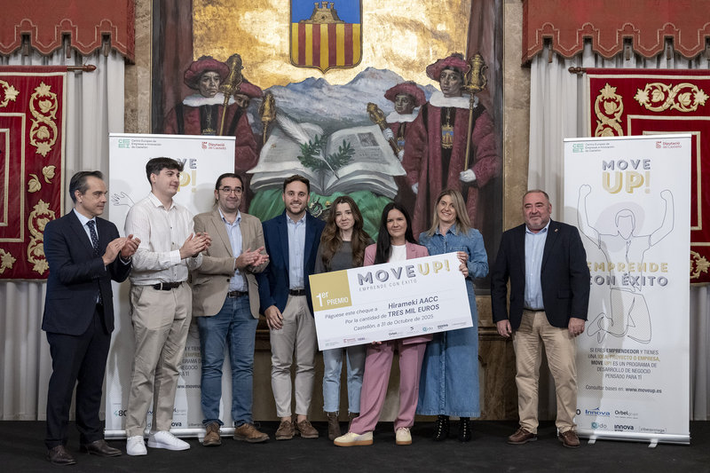 Primer premio Move Up! 2025 para Hirameki