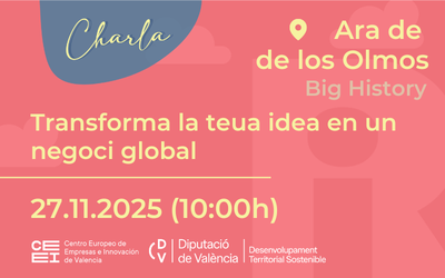 Transforma la teua idea en un negoci global en Aras de los Olmos