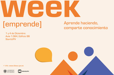 Week[EMPRENDE] el 1 y 4 de diciembre