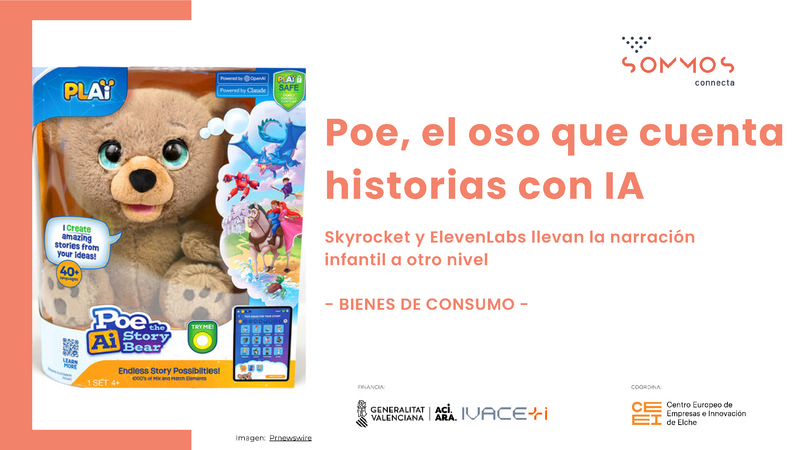 Poe, el oso que cuenta historias con IA (Portada)