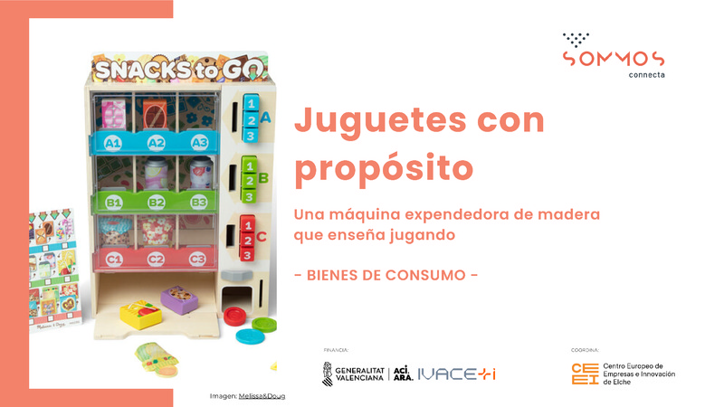 Melissa & Doug, m�quina expendedora de madera que ense�a jugando (Portada)