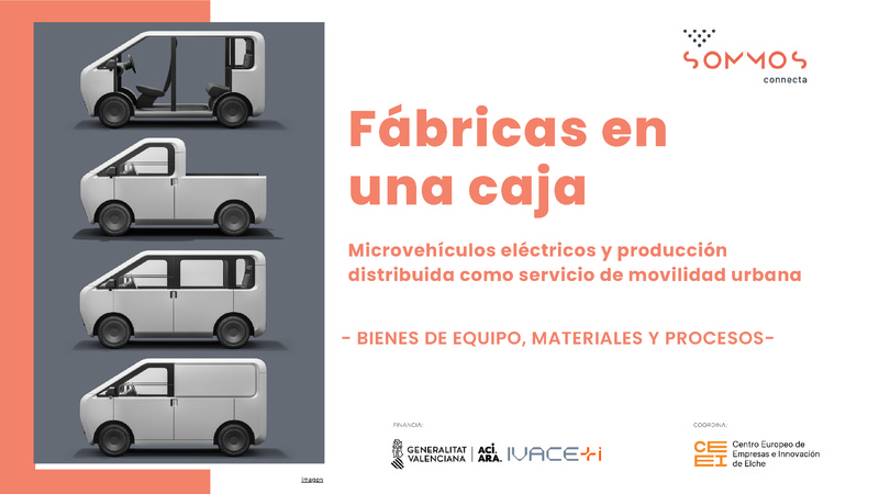 Microveh�culos el�ctricos y producci�n distribuida como servicio de movilidad urbana (Portada)