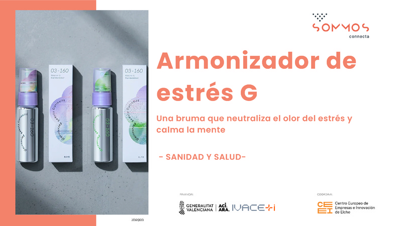 Armonizador de estr�s G, una bruma que neutraliza el olor del estr�s y calma la mente (Portada)