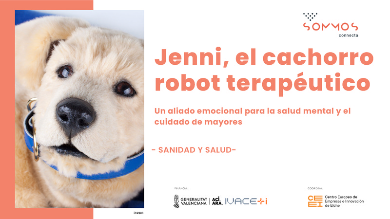 Jenni, el cachorro robot terap�utico (Portada)