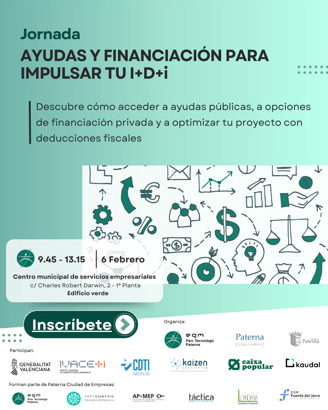 Ayudas Y financiaci�n para impulsar tu I+D+I