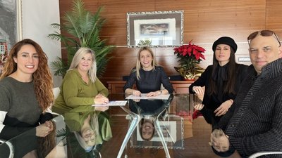 Firma del Convenio de Colaboraci�n entre el Ayuntamiento y la Asociaci�n Empresarial de Finestrat