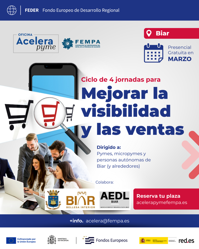 Mejorar la visibilidad y las ventas