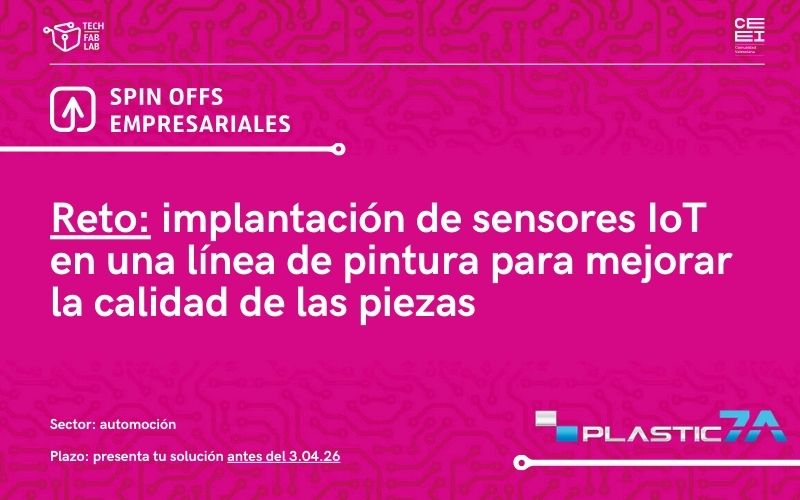 Implantaci�n de sensores IoT en una l�nea de pintura para mejorar la calidad de las piezas