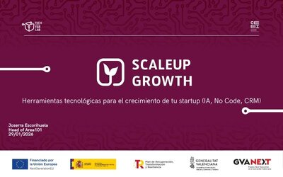 Presentaci�n "Herramientas tecnol�gicas para el crecimiento de tu startup (IA, No Code, CRM)"