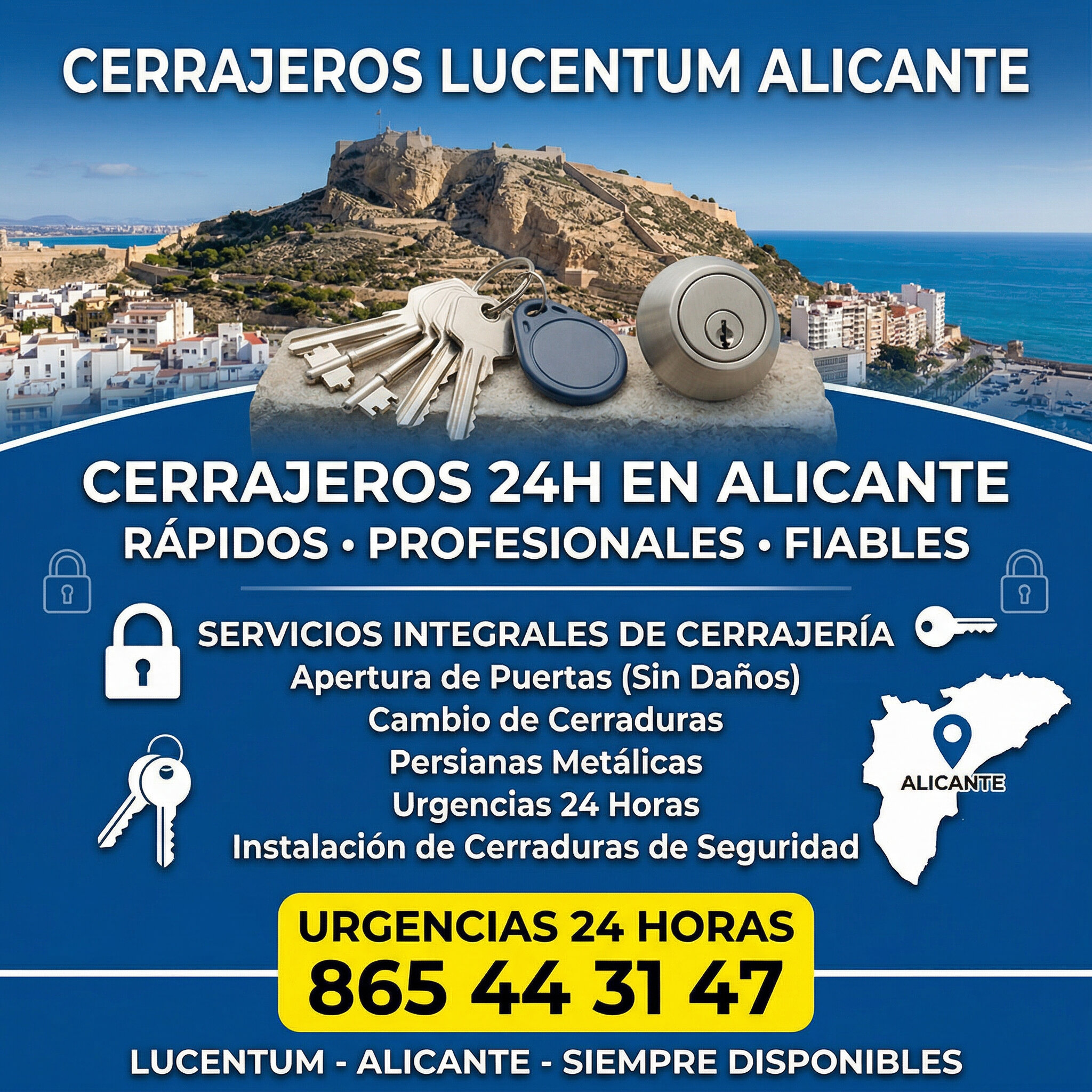 Cerrajeros Lucentum Alicante
