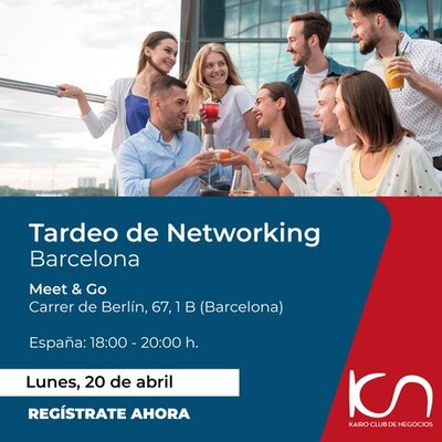 Tardeo de Networking en Barcelona