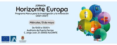 Impulsalicante celebrar� el 13 de mayo una jornada sobre financiaci�n europea e innovaci�n a trav�s de Horizonte Europa