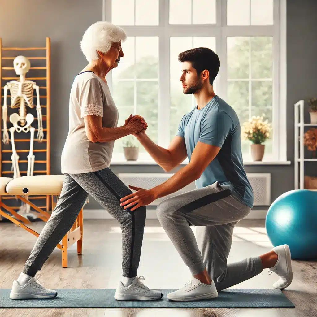 Fisioterapia para mejorar el equilibrio y prevenir ca�das en Espa�a