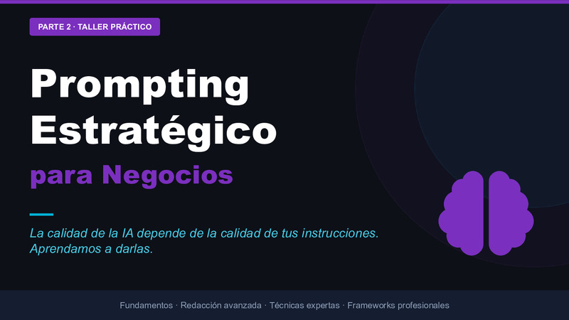 Domina la arquitectura de prompts para obtener resultados reales_Xavi Garc�a