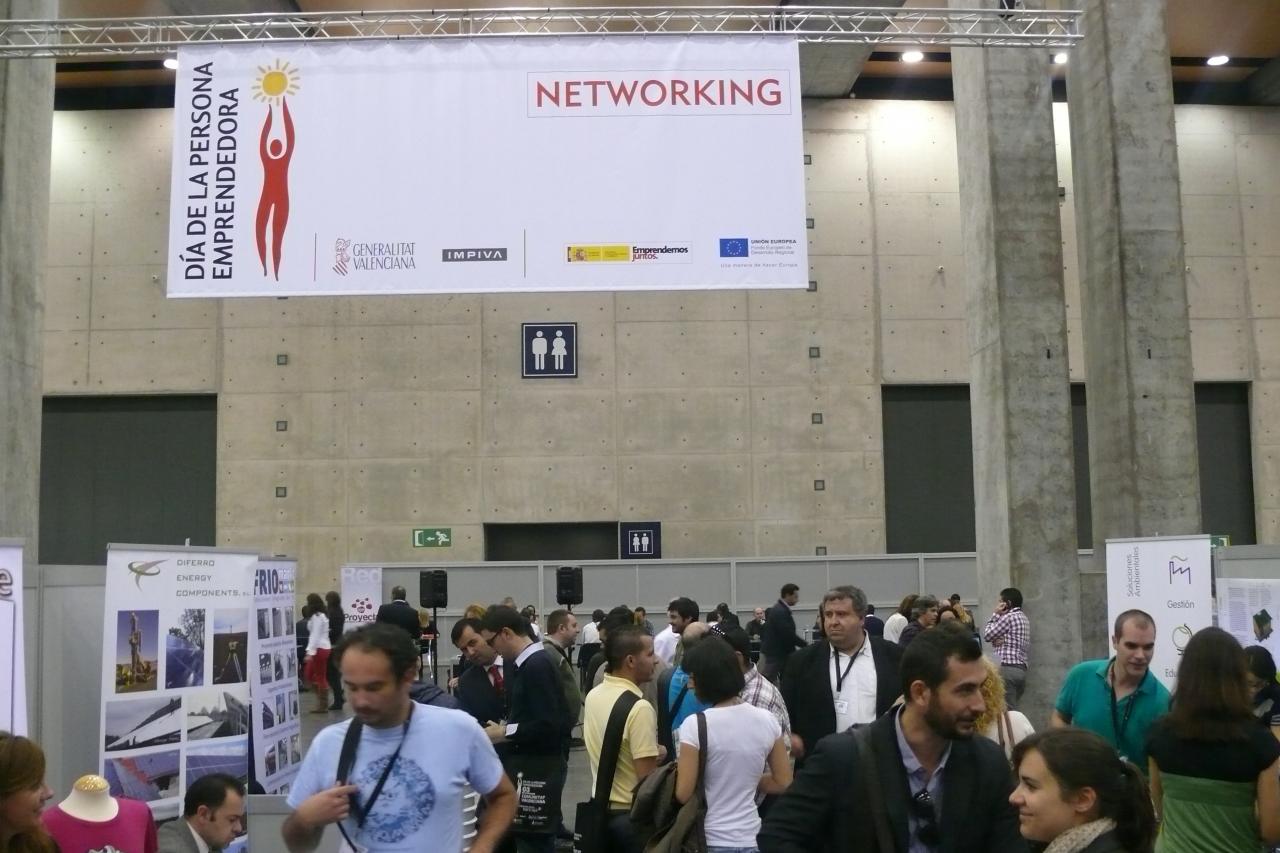 Panor�mica zona de networking