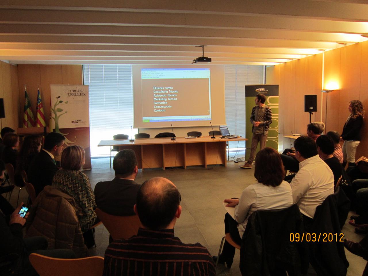 Presentaci�n de la empresa Thinking Tile, por Jordi Ballester