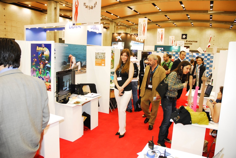 Muestra de j�venes empresas innovadoras en DPECV 2009