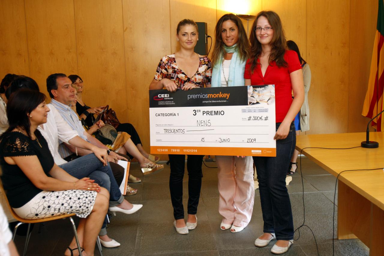Premios Monkey 2009-ganadores proyecto NENS