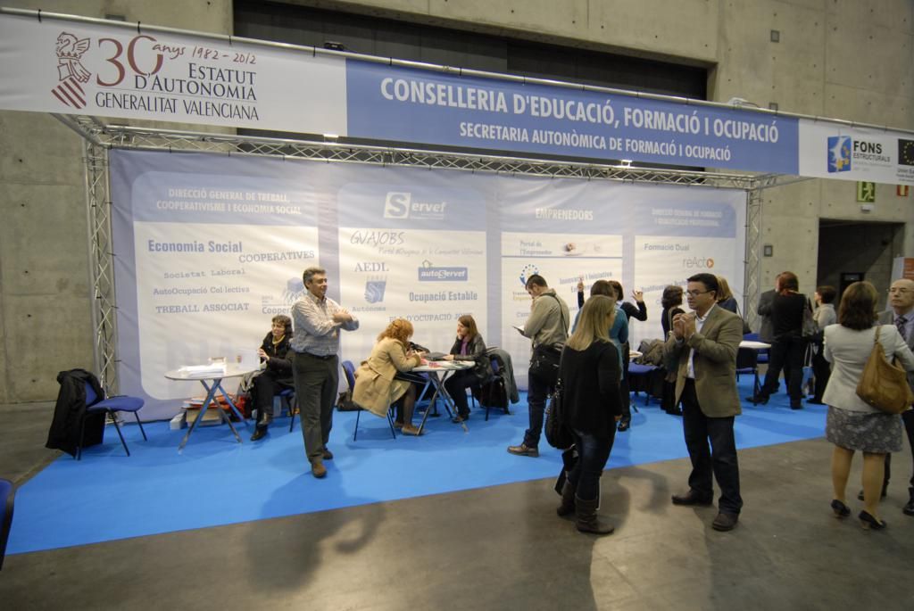 56 DPECV2012 Stand Secretar�a Auton�mica de Formaci� i Ocupaci�