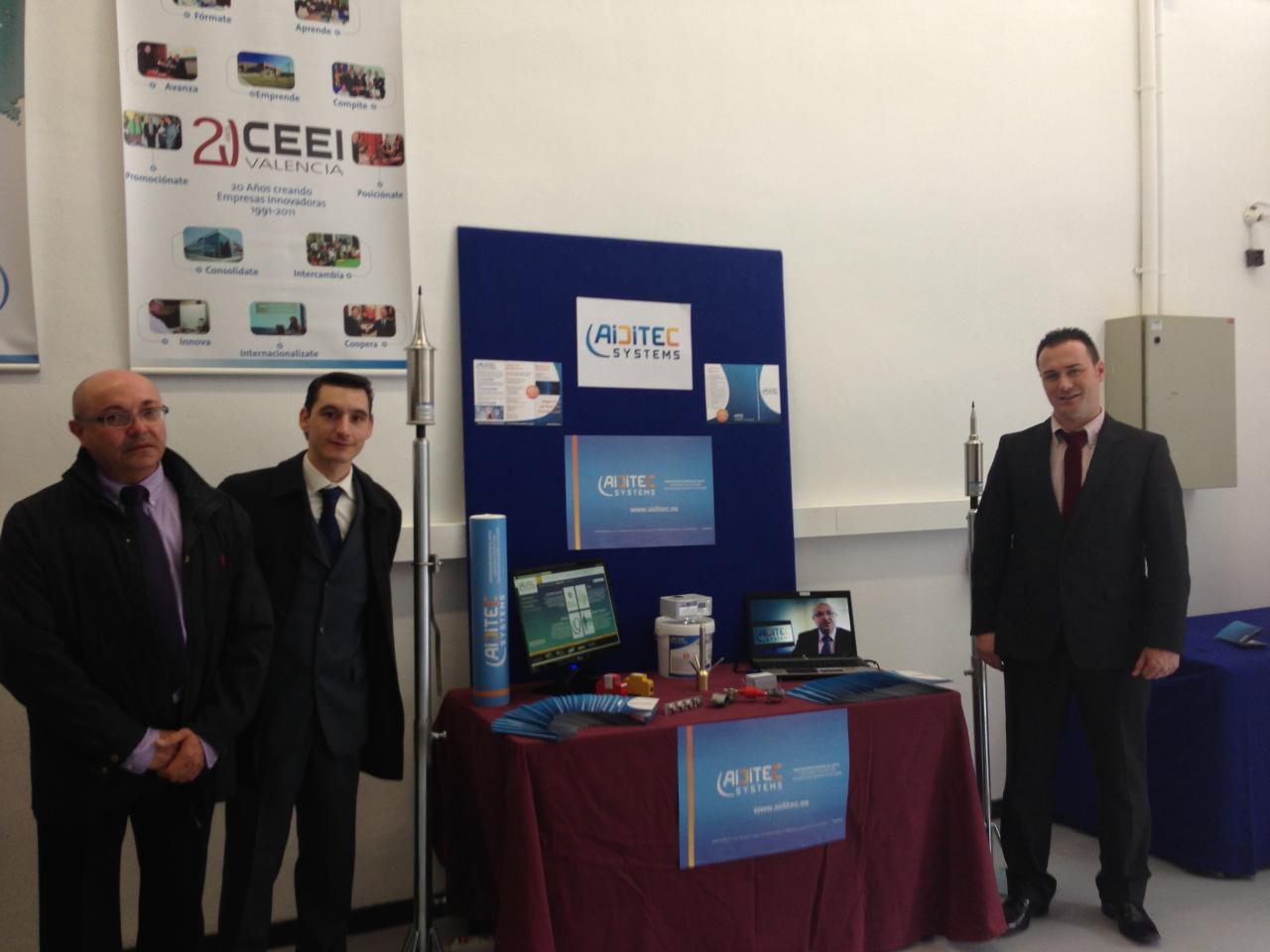 Aiditec grupo - durante la 23� Presentaci�n de Empresas CEEI Valencia