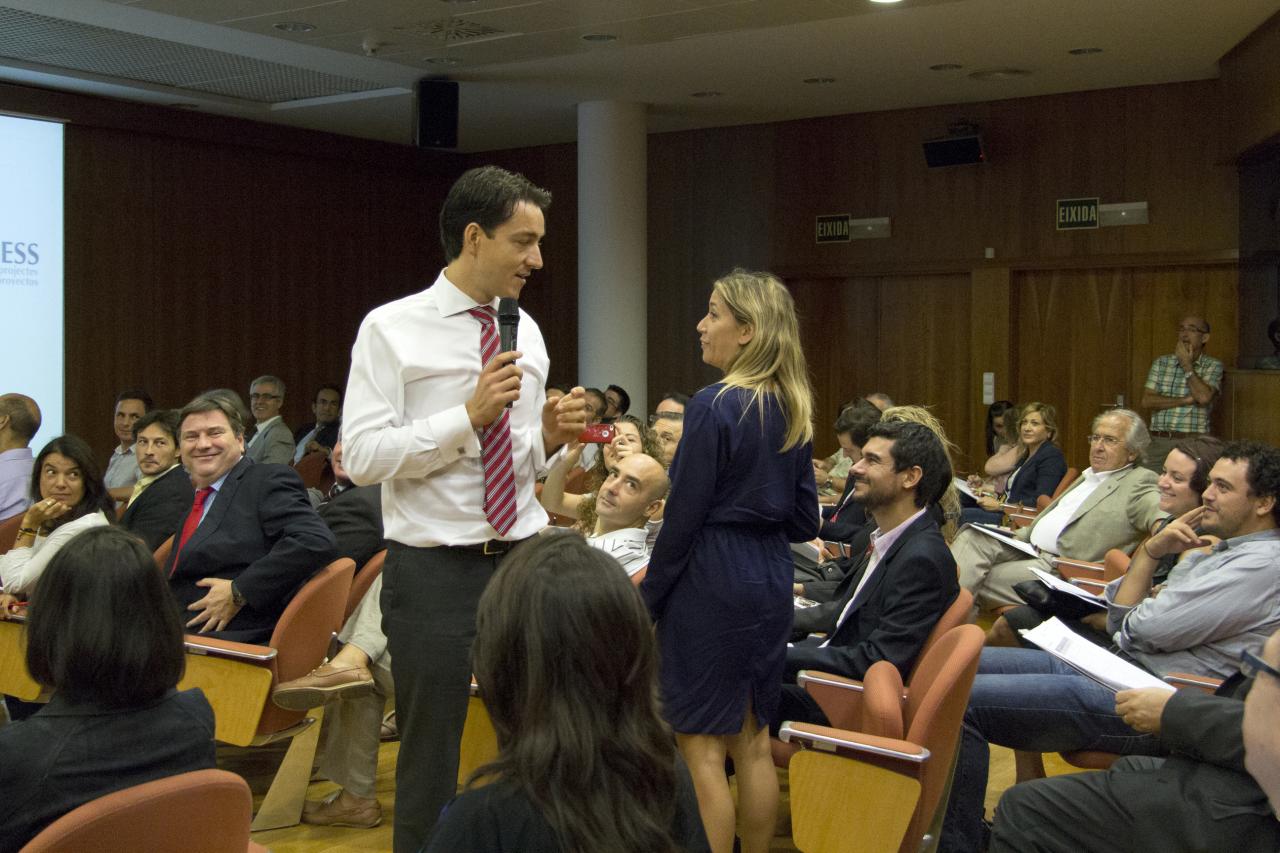 Fernando Pena durante la presentaci�n del DPECV2013