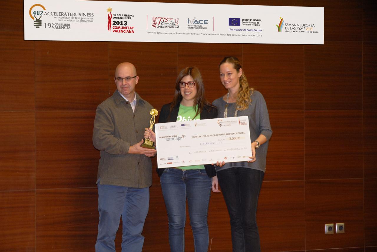 Premio empresa creada por j�venes emprendedores DPECV2013