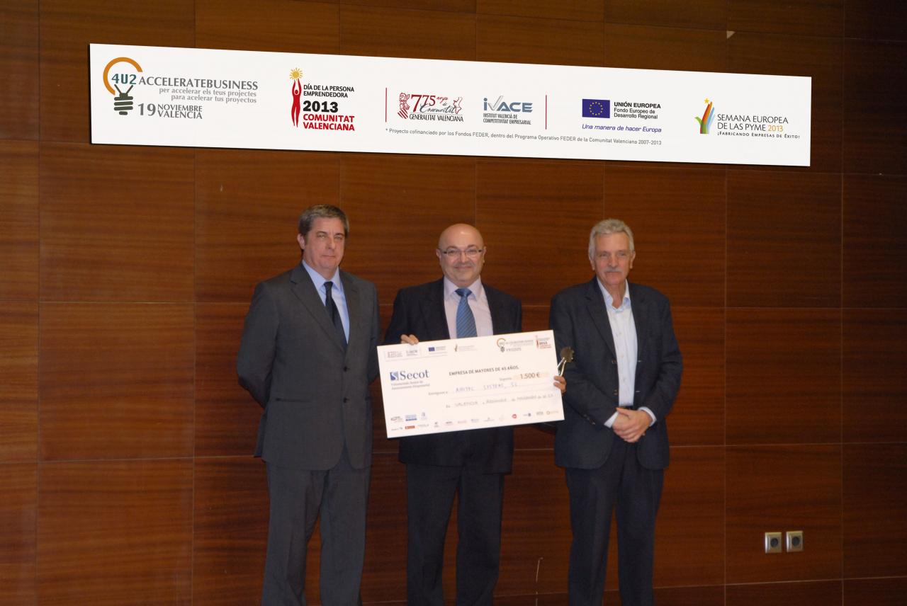 Premios empresa de mayores de 45 a�os DPECV2013