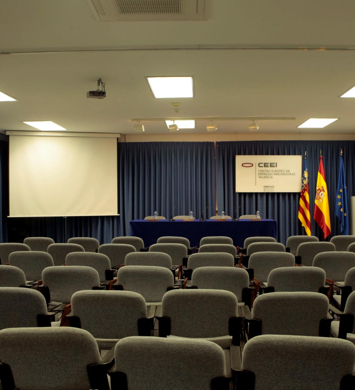 Im�gen salon de actos CEEI Valencia 2008