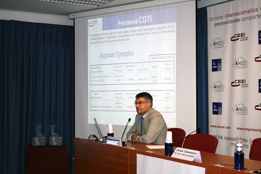 Ram�n Ferrandis, Director �rea Econ�mico Financiera de CEEI Valencia