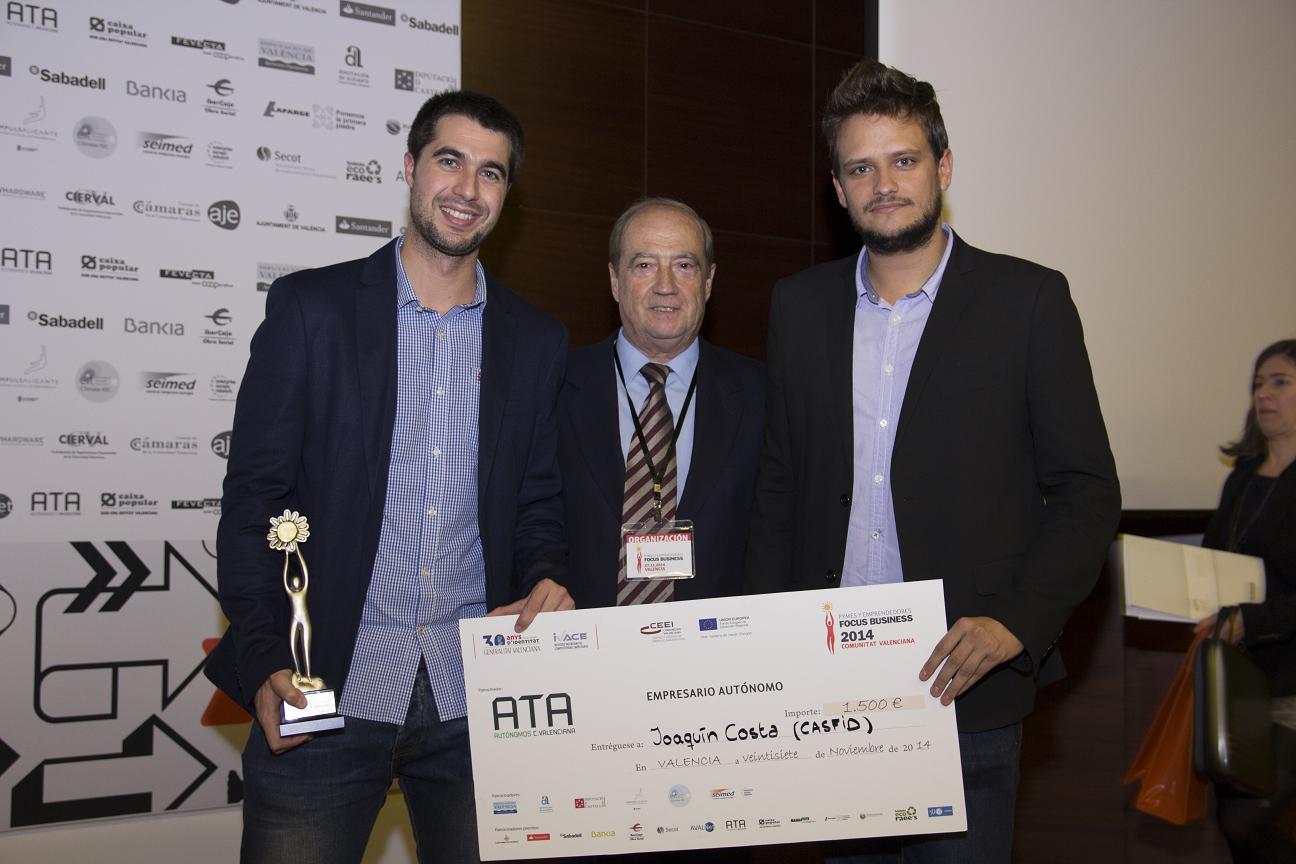 Premio FB Empresario Aut�nomo Joaqu�n Costa (Casfid) #DPECV2014