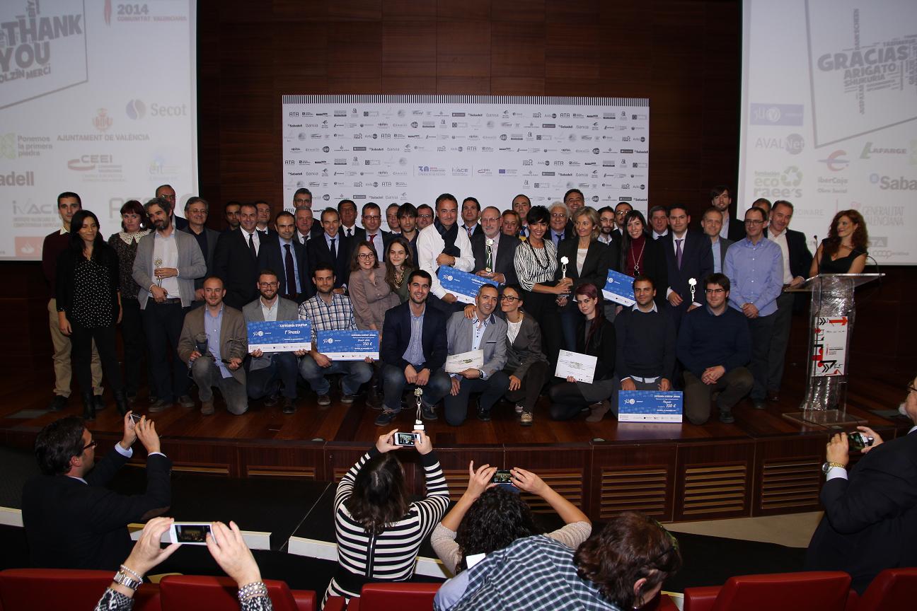 Grupo de premiados FB #DPECV2014