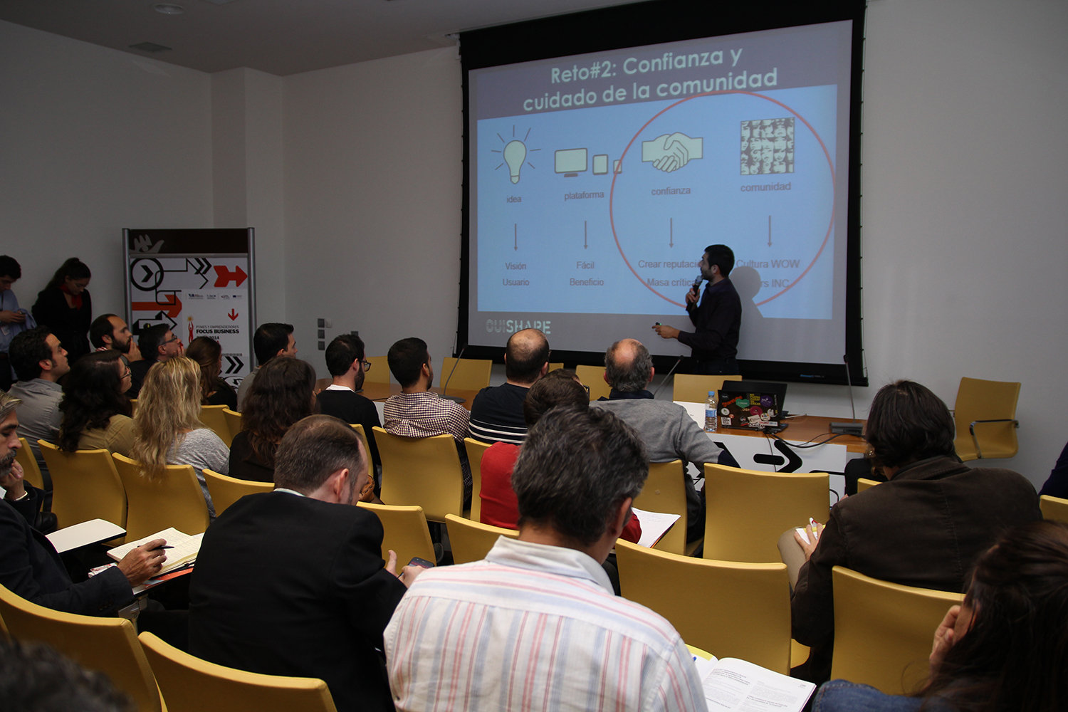 Centro de Eventos. Econom�a Colaborativa. #DPECV2014